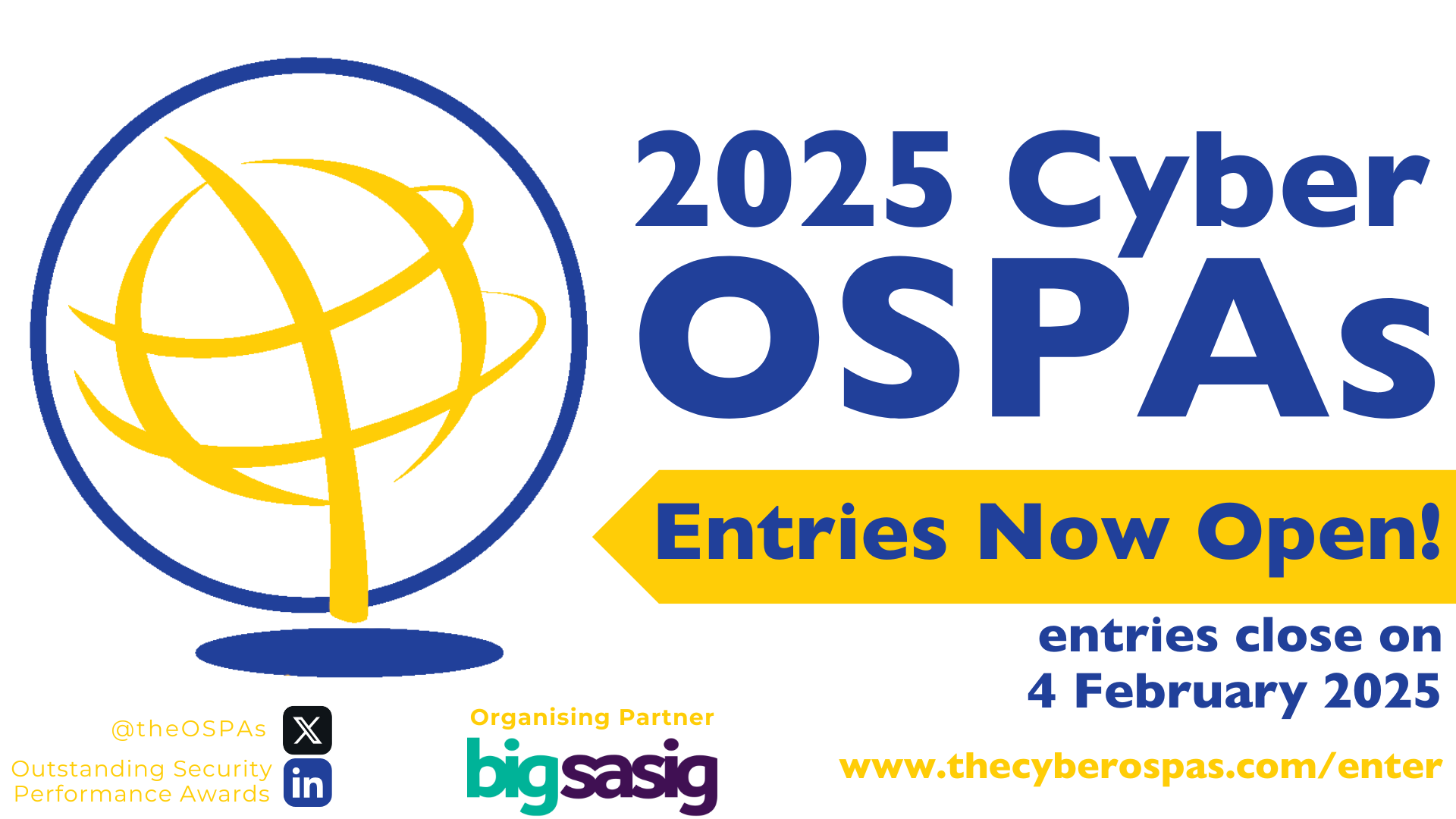 Nominations for the 2025 Cyber OSPAs are closing soon!
