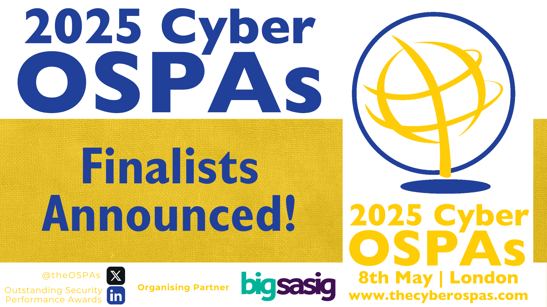 Finalists Announced for the 2025 Cyber OSPAs 