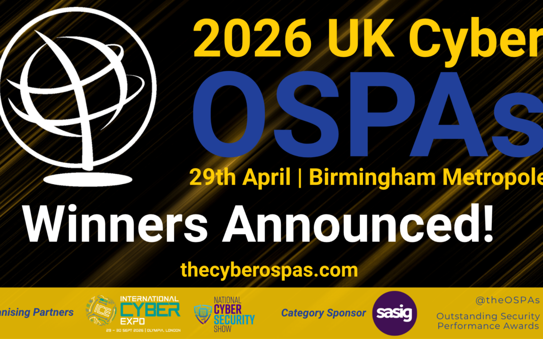 Celebrating Cyber Excellence: Winners of the 2026 UK Cyber OSPAs Revealed